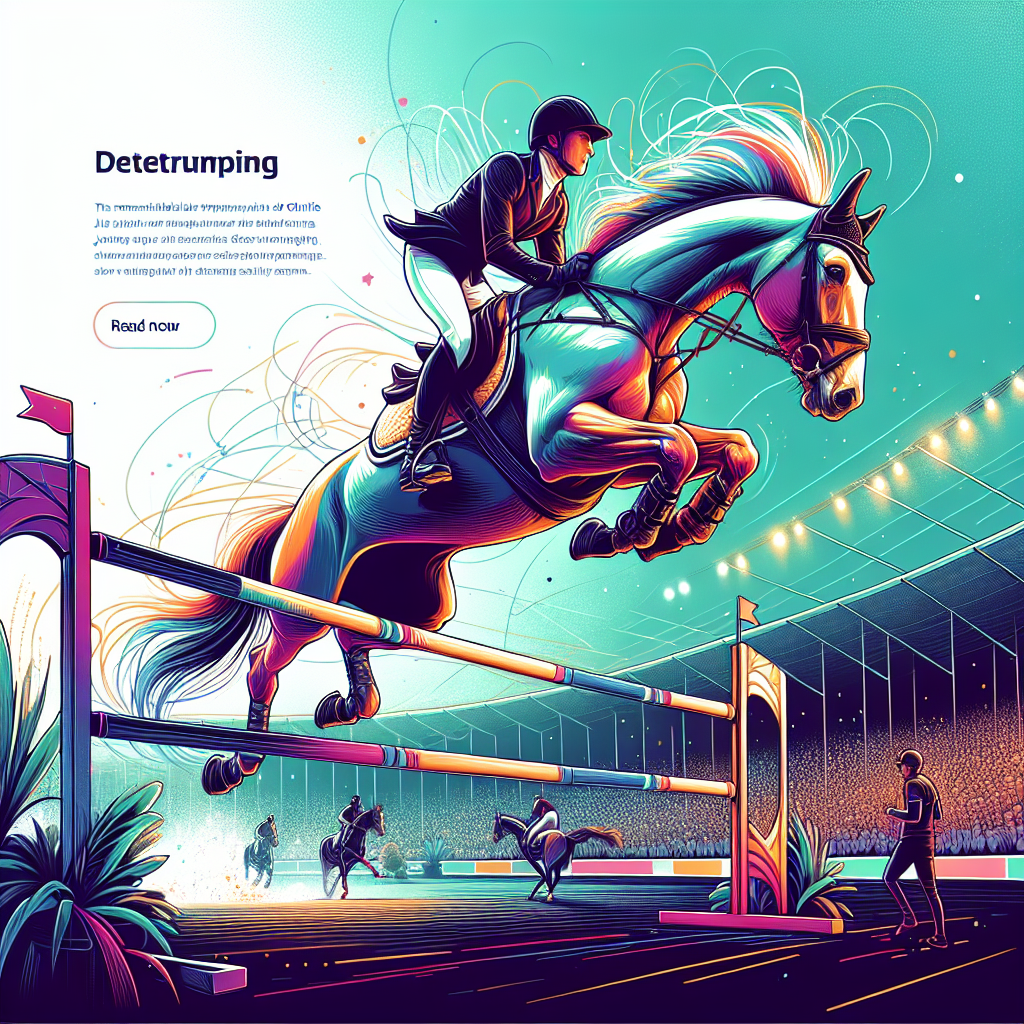 The Remarkable Triumph Of Charlie Jones And Pete In Show Jumping’s Grand Stage- just horse riders