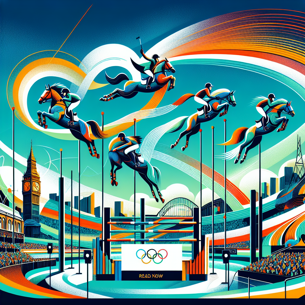 Top 5 Unmissable Moments in the Olympic Showjumping Individual Final at Paris 2024- just horse riders