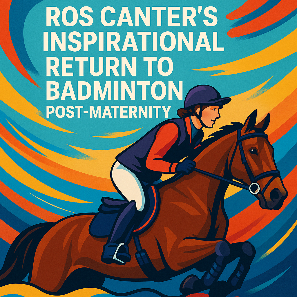 Ros Canter's Inspirational Return To Badminton Post-Maternity- just horse riders