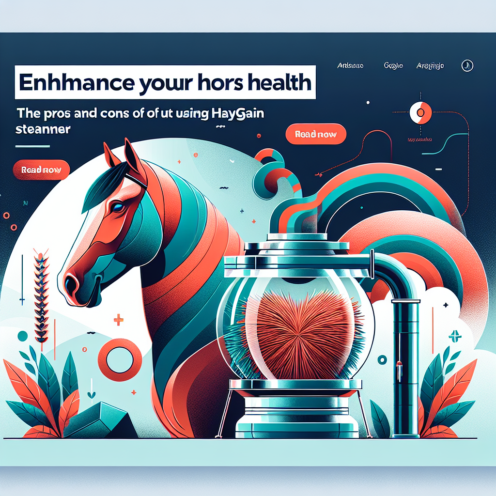 Enhance Your Horse's Health: The Pros and Cons of Using Haygain Steamers- just horse riders