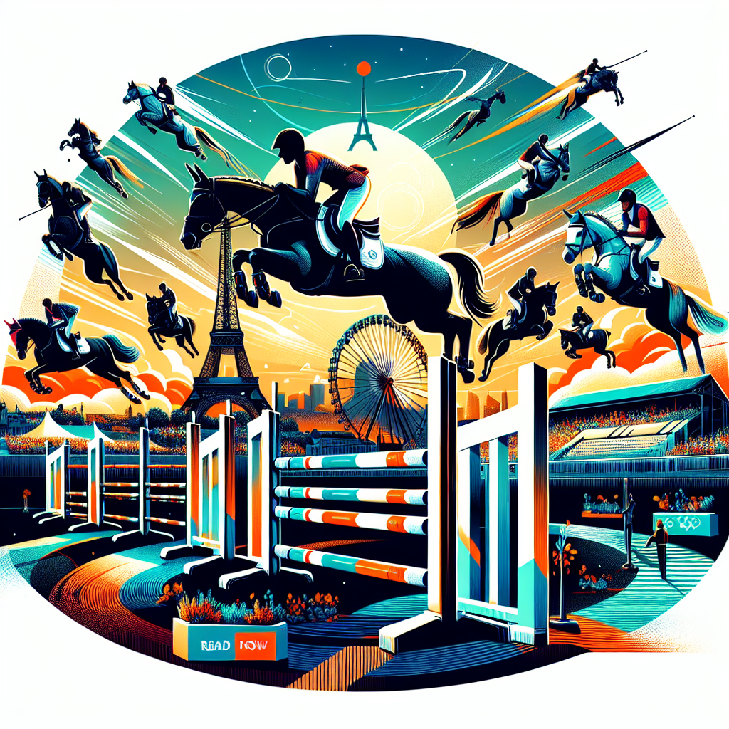 "The Battle for Team Showjumping Medals at the Paris Olympics: Top Teams, Dark Horses, and New Formats"- just horse riders