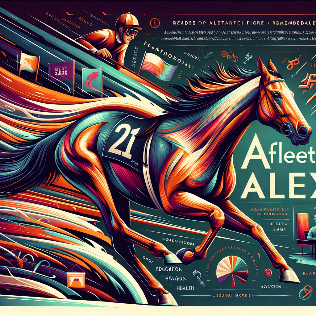 Celebrating The Legacy Of Afleet Alex A Racing And Philanthropic Legend- just horse riders
