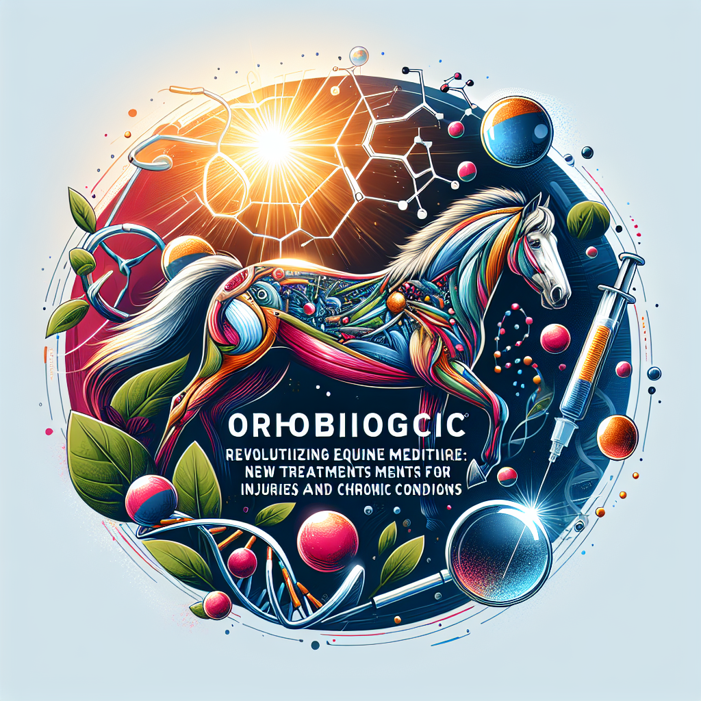 Revolutionizing Equine Medicine With Orthobiologics: New Treatments For Injuries And Chronic Conditions- just horse riders