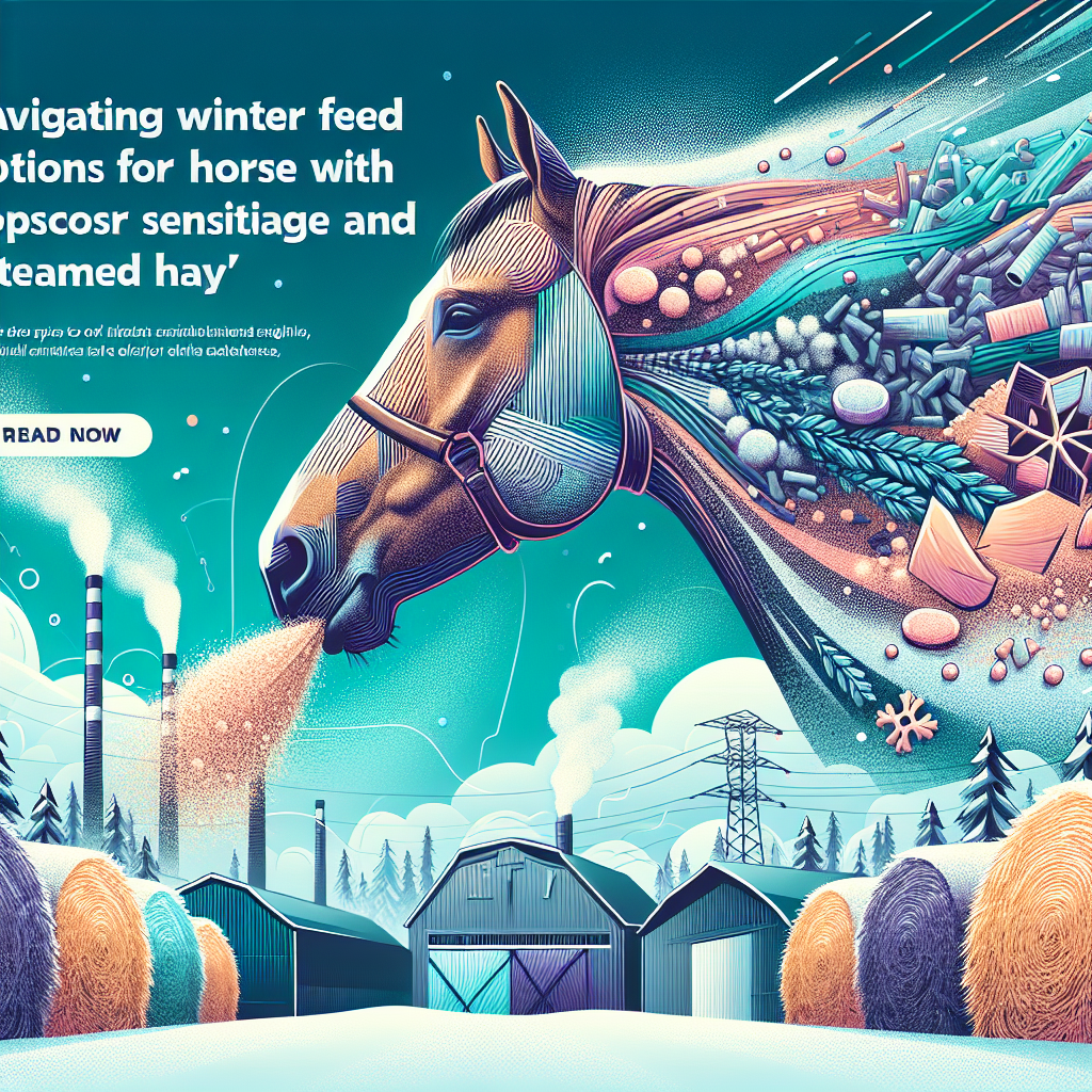 Navigating Winter Feed Options for Horses with Respiratory Sensitivities: Choosing Between Haylage and Steamed Hay- just horse riders