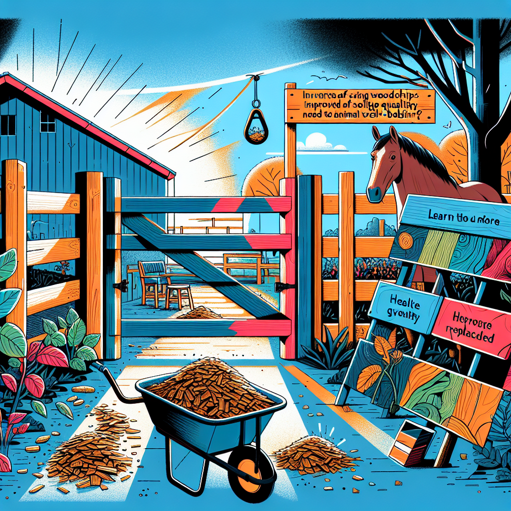 The Pros and Cons of Using Woodchip in Gateways for Sustainable Stable Management- just horse riders