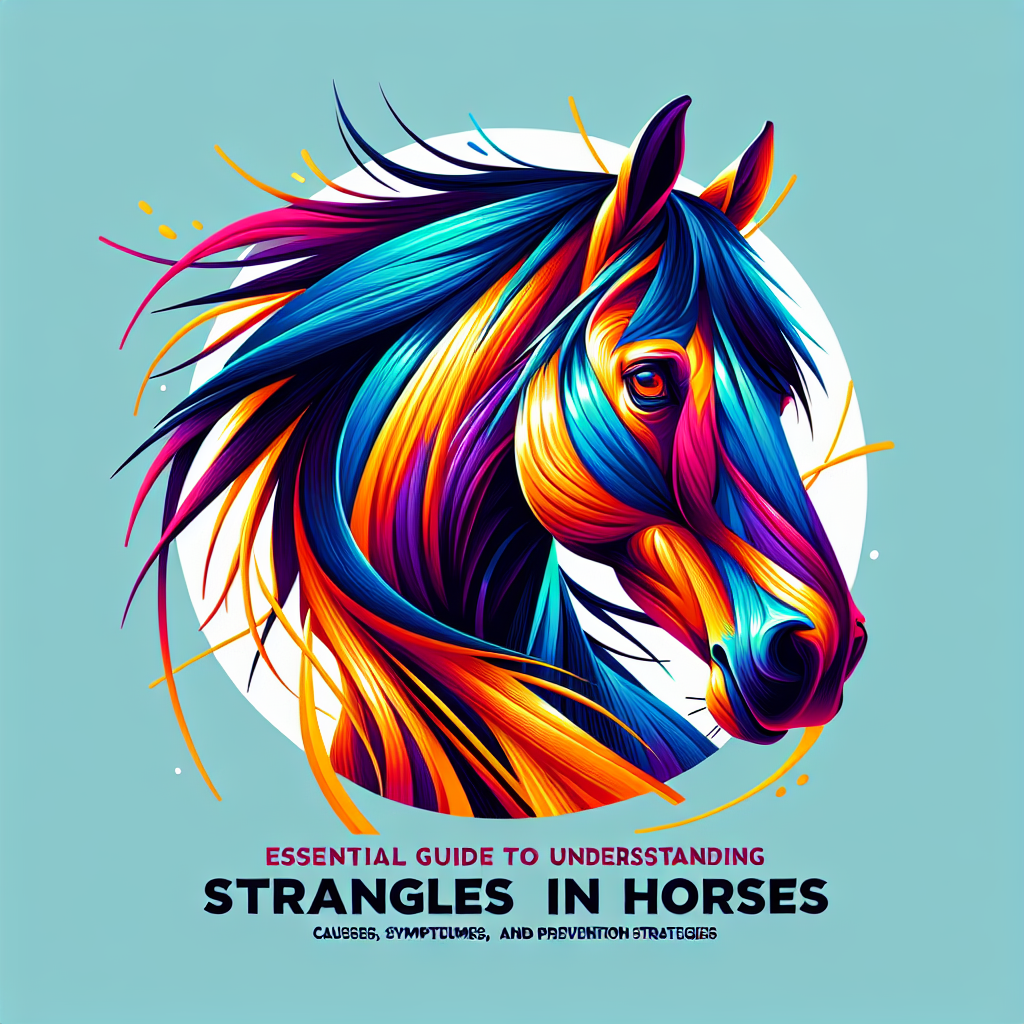 "Essential Guide to Understanding Strangles in Horses: Causes, Symptoms, and Prevention Strategies"- just horse riders