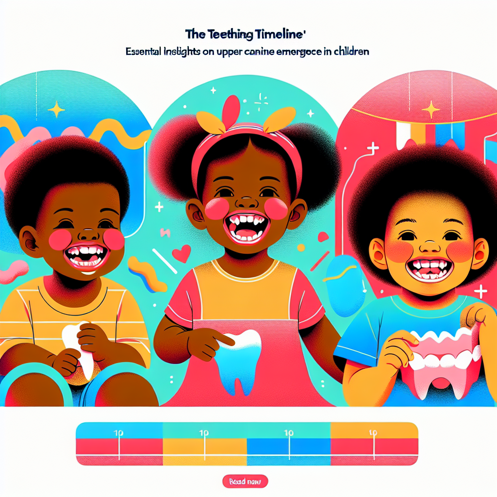 The Teething Timeline: Essential Insights on Upper Canine Emergence in Children- just horse riders
