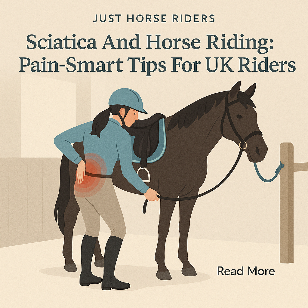 Sciatica And Horse Riding: Pain-Smart Tips For UK Riders- just horse riders