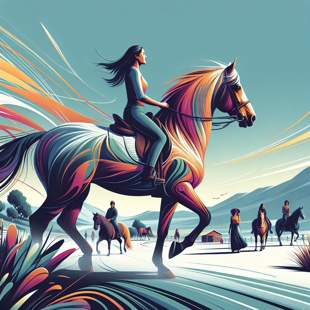 How Horseback Riding Transformed Heather Compton's Life In Her 30s And Built A Community- just horse riders