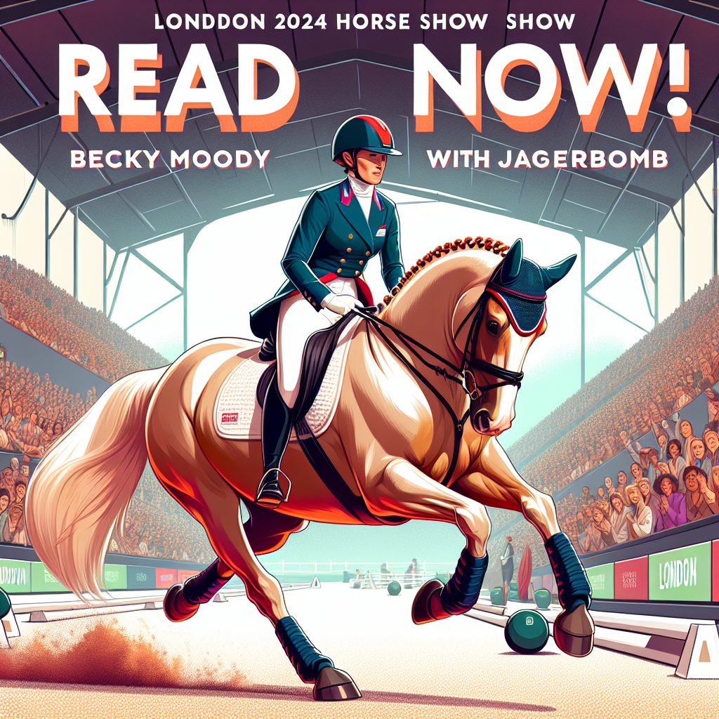 London 2024 Horse Show: Becky Moody's Dressage Drama With Jagerbomb- just horse riders