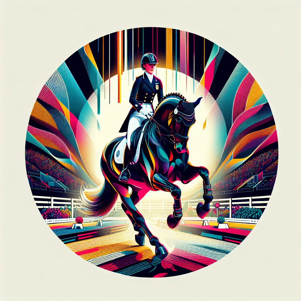 Lottie Fry And Glamourdale Shine Brighter Than Ever With Stunning Victory At Basel Dressage Finals- just horse riders