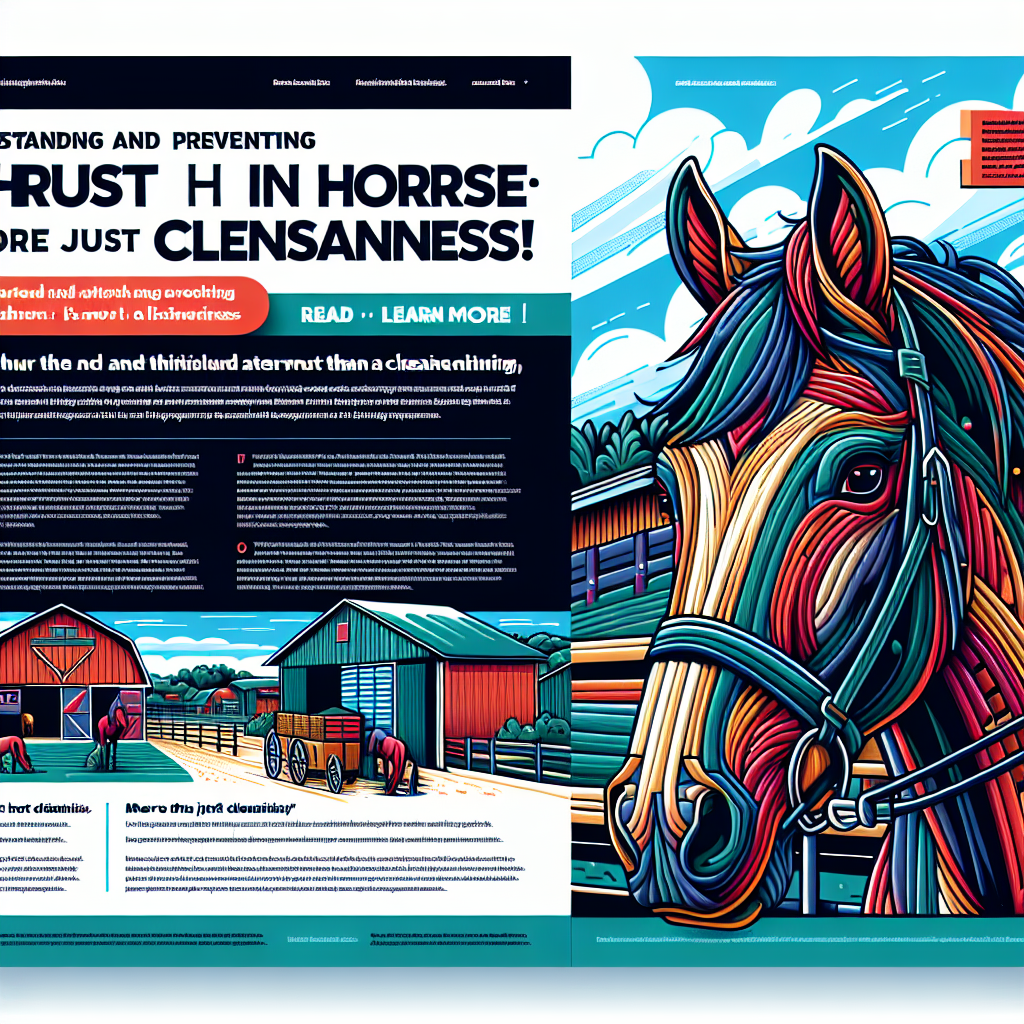 Understanding and Preventing Thrush in Horses: It's More than Just Cleanliness!- just horse riders
