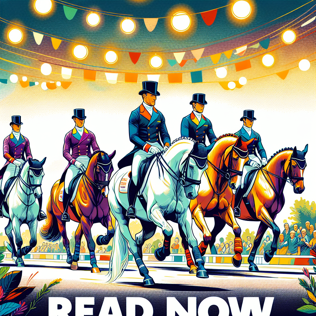 Triumphant Riders Shine at the Summer Regional Dressage Championships 2024- just horse riders