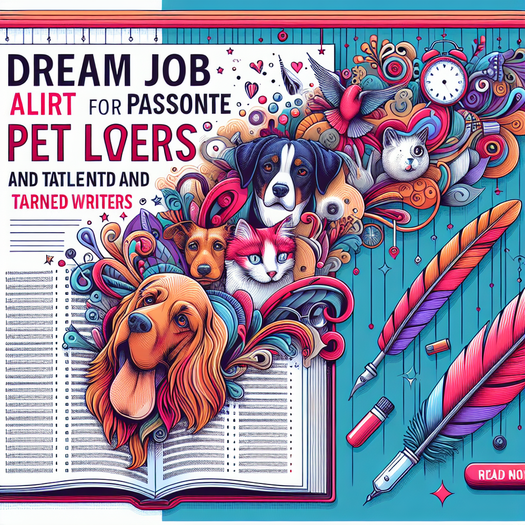 Dream Job Alert For Passionate Pet Lovers And Talented Writers- just horse riders