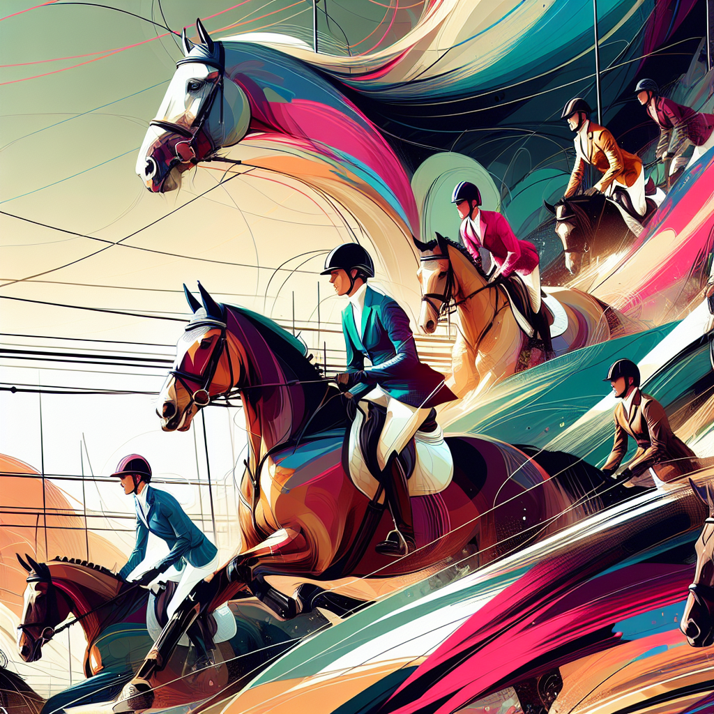 Triumphs And Trials In The Unpredictable World Of Equestrian Sports- just horse riders