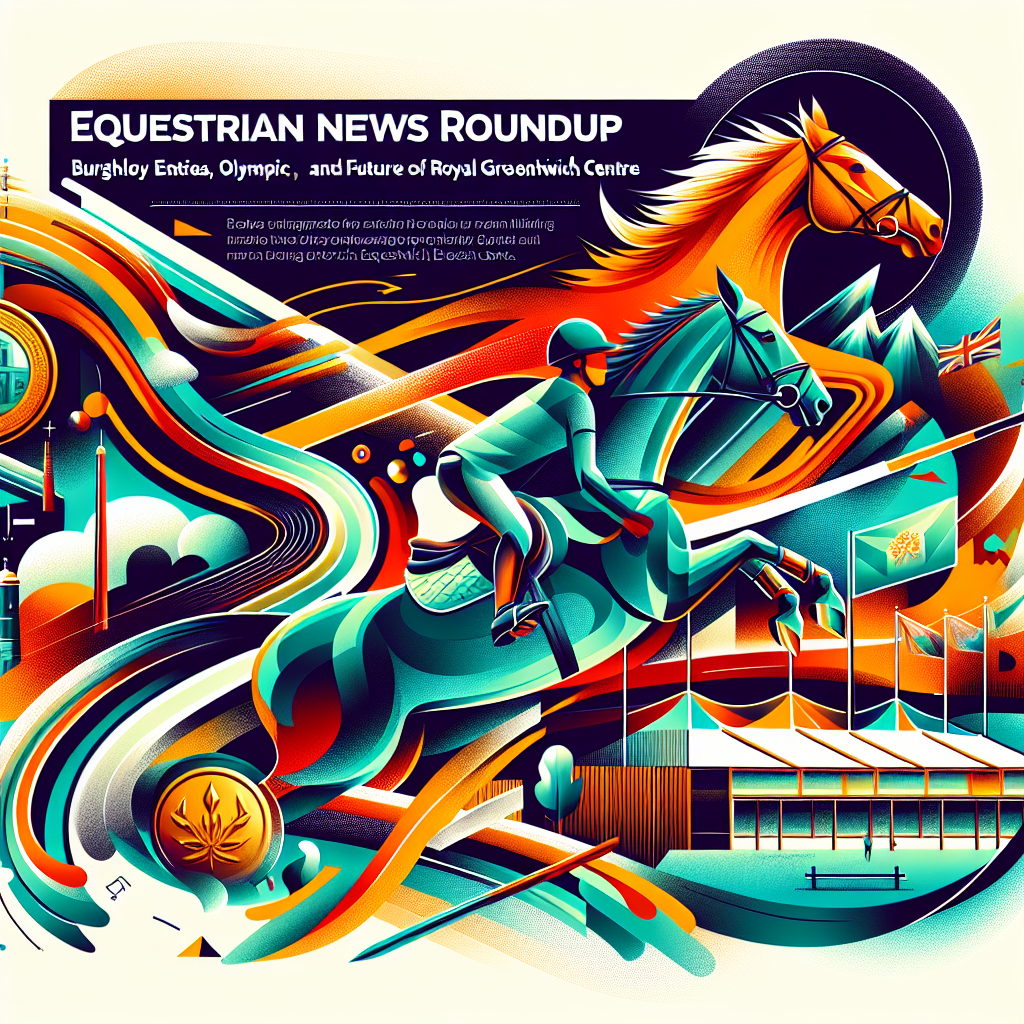 Equestrian News Roundup: Burghley Entries, Olympic Highlights, and Future of Royal Greenwich Equestrian Centre- just horse riders