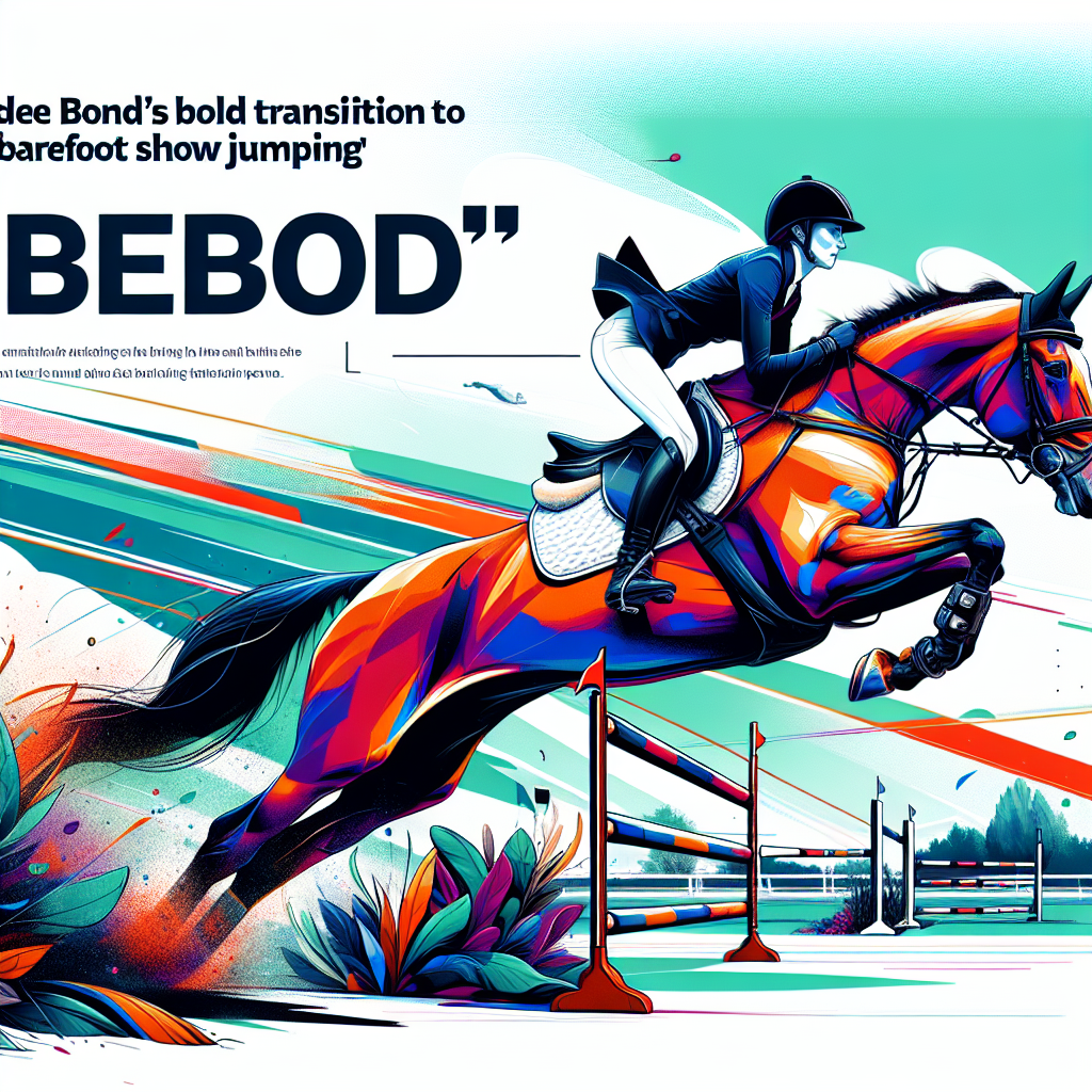 Ashlee Bond's Bold Transition To Barefoot Show Jumping Triumphs- just horse riders