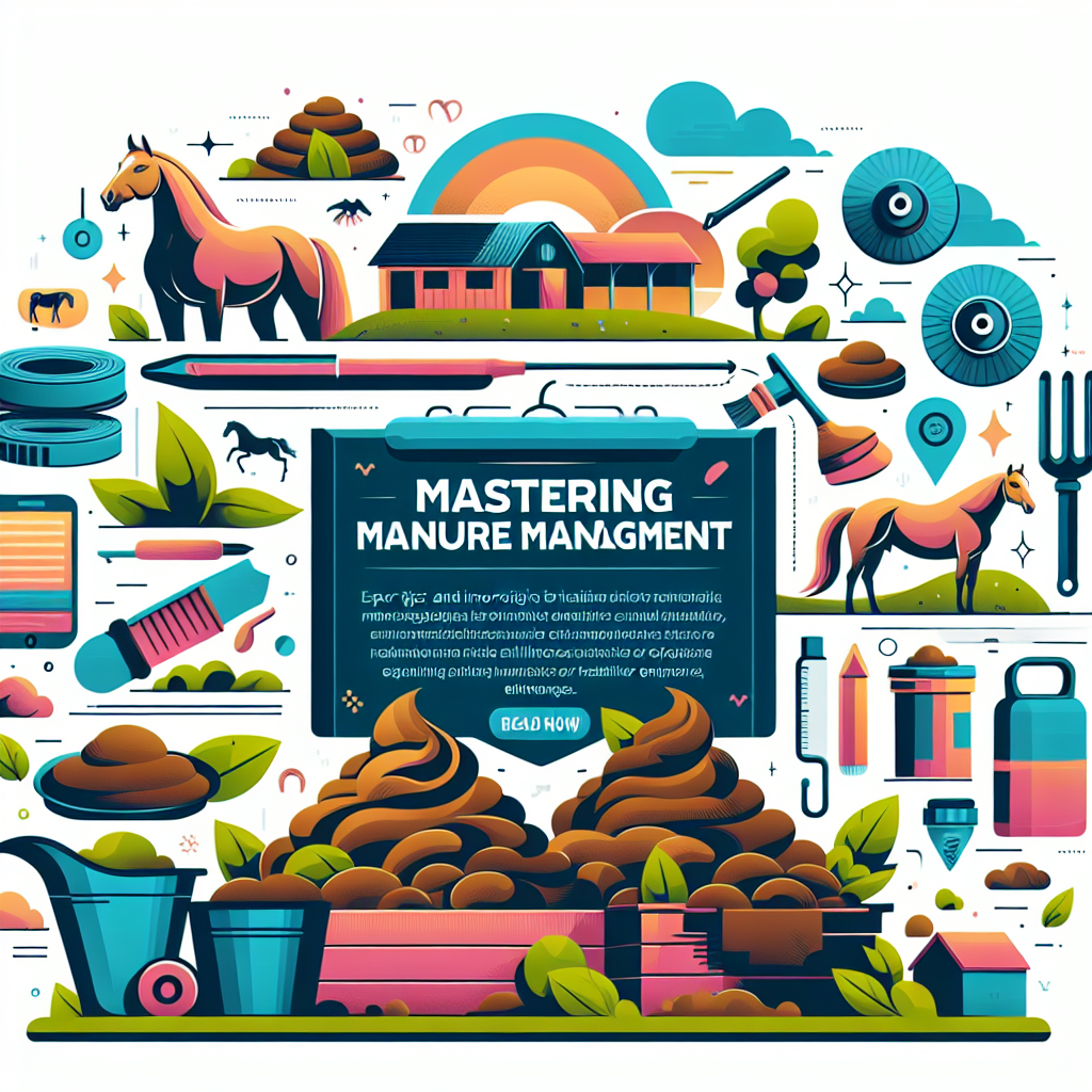 Mastering Manure Management: Expert Tips and Innovative Techniques for Healthier Equestrian Environments- just horse riders