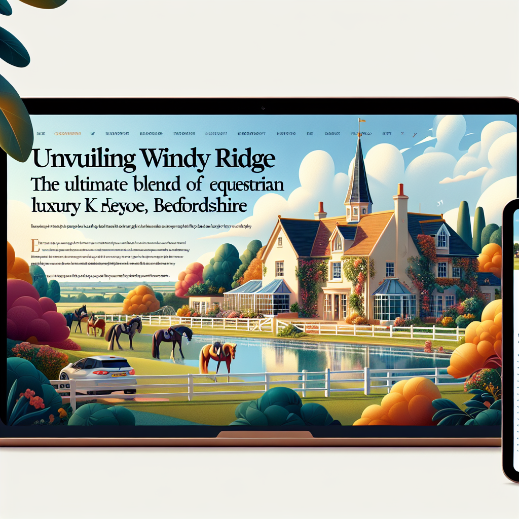 Unveiling Windy Ridge: The Ultimate Blend of Equestrian Luxury and Country Living in Keysoe, Bedfordshire- just horse riders