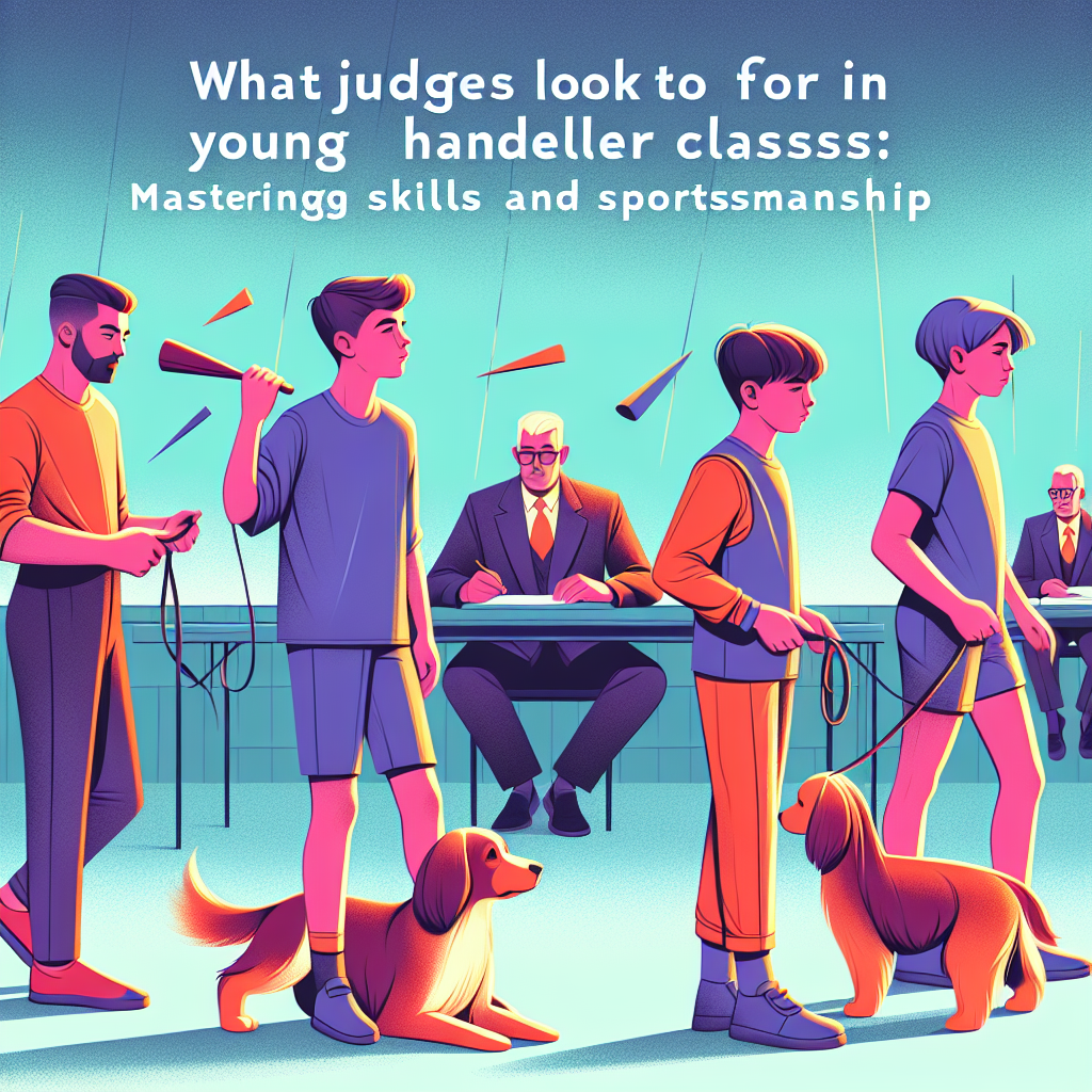 What Judges Look for in Young Handler Classes: Mastering Skills and Sportsmanship- just horse riders