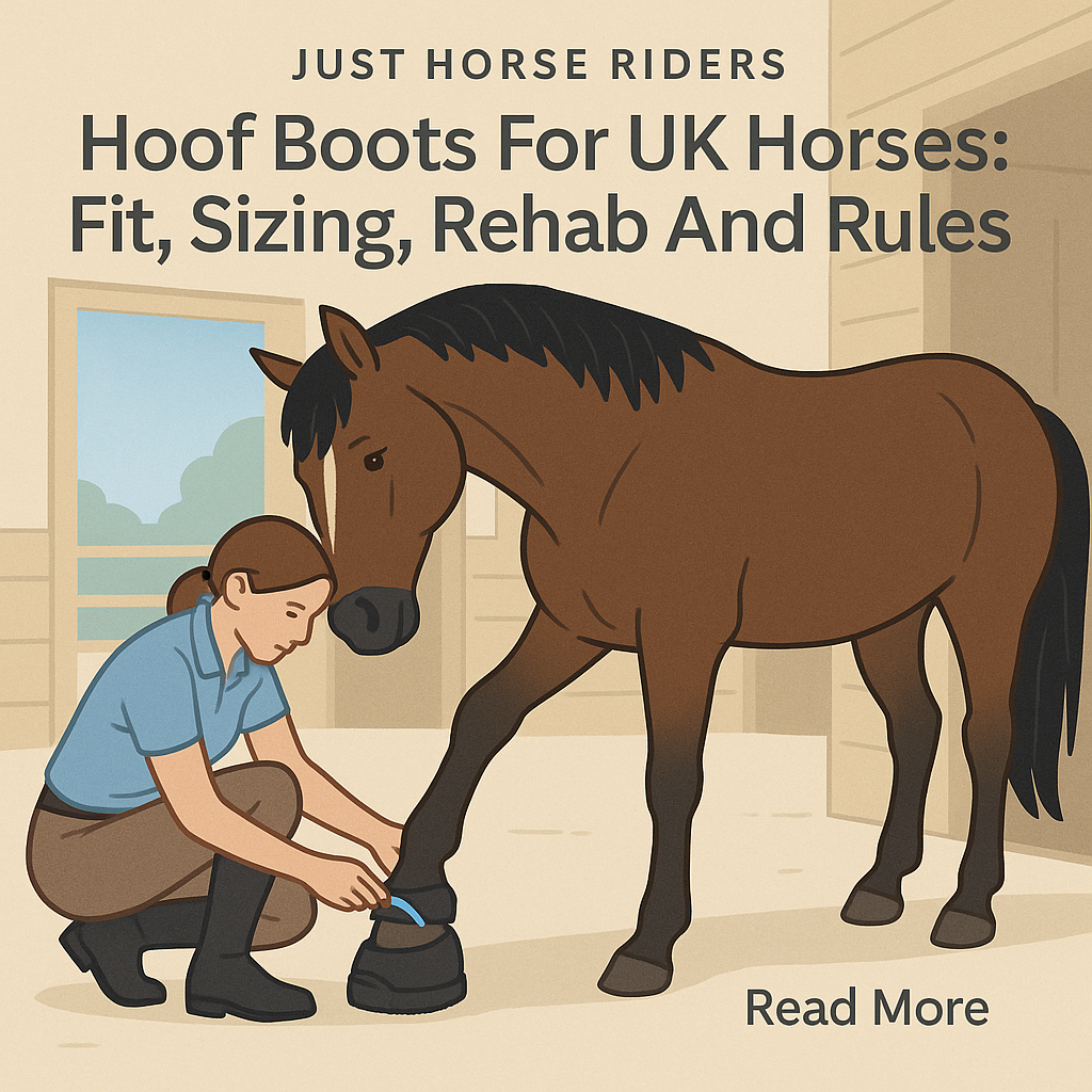 Hoof Boots For UK Horses: Fit, Sizing, Rehab And Rules- just horse riders