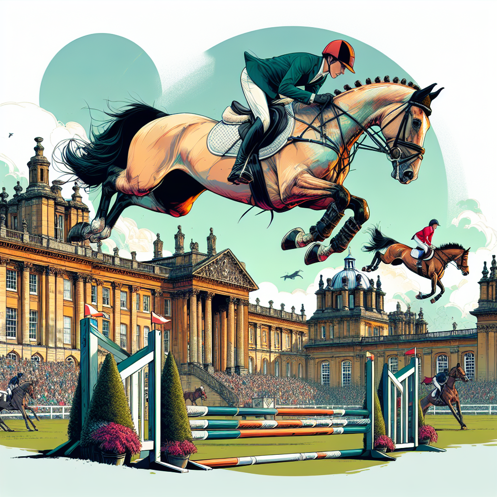 Exploring The Majesty And Legacy Of Blenheim Palace International Horse Trials- just horse riders
