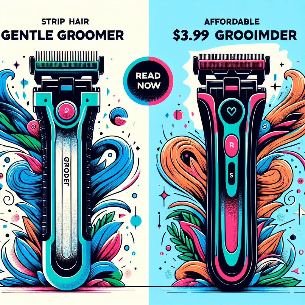 The Grooming Tool Showdown Which Reigns Supreme StripHair Gentle Groomer Or The Affordable 399 Dupe- just horse riders