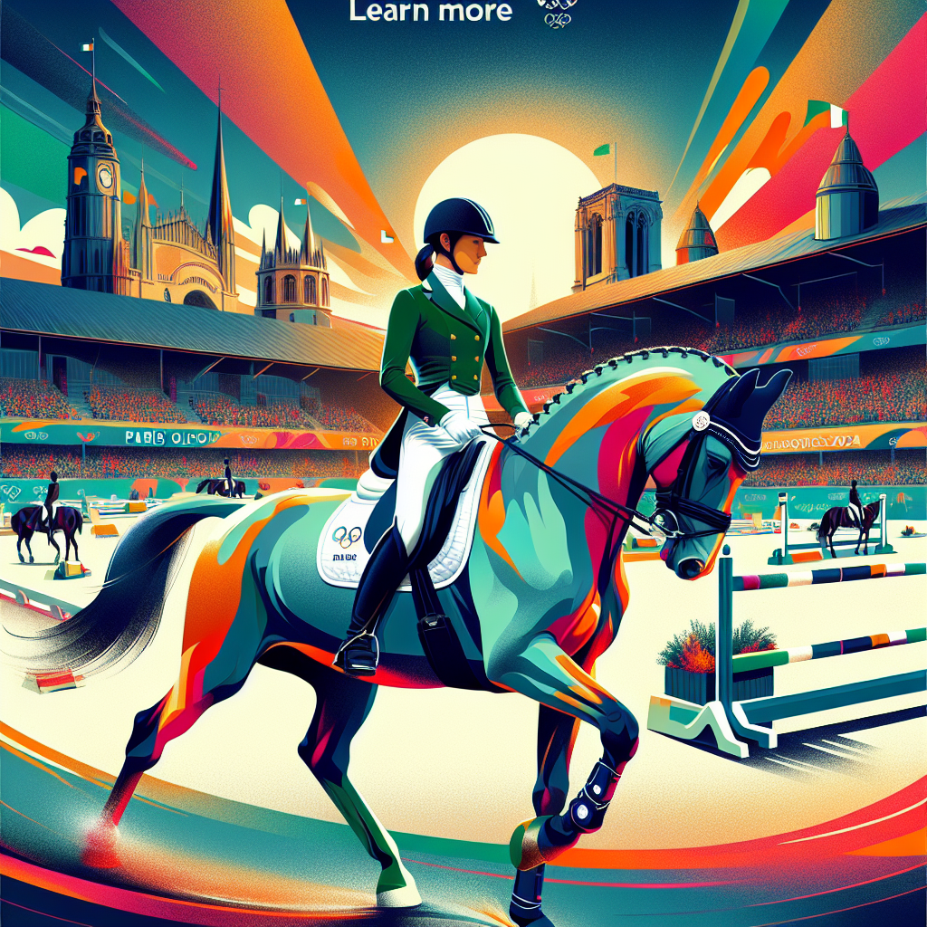 Rising Equestrian Star Abi Lyle: Ireland's Hope for 2024 Paris Olympics Dressage Competition- just horse riders