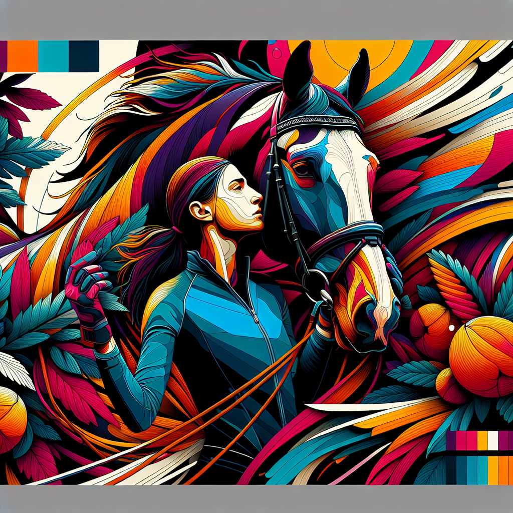 Unearthing Emotional Depths in Equestrian Sports: The Touching Partnership and Tragedy of Sarah Clark and Her Horse LV Balou Jeanz- just horse riders