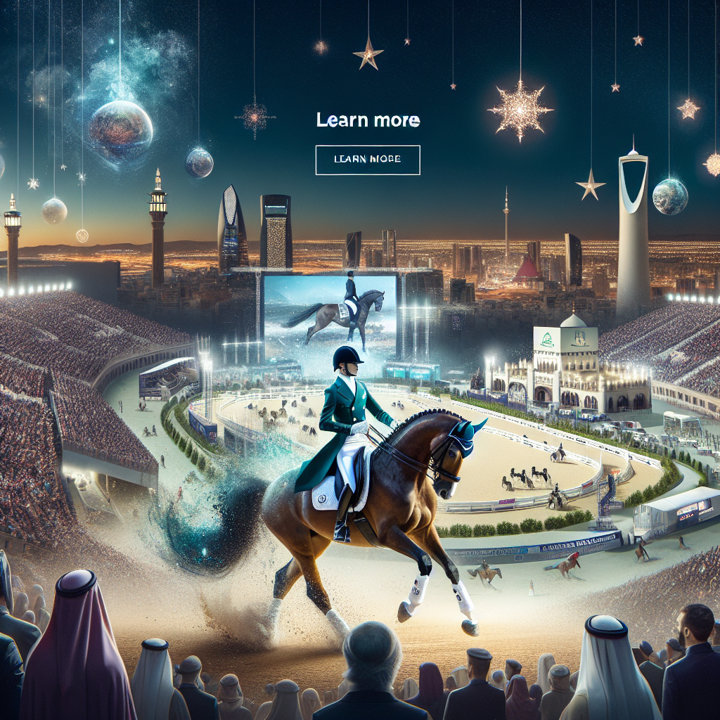 Taking the Reins: The Anticipation, Bright Stars and Deep-Rooted Tradition of FEI Dressage World Cup™ Final 2024 in Riyadh- just horse riders