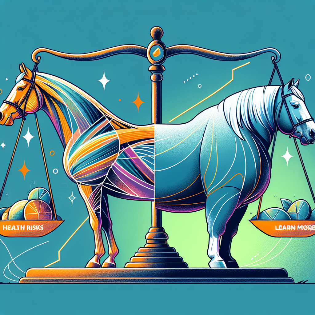 Tackling Equine Obesity Understanding Health Risks And Effective Weight Management Strategies- just horse riders