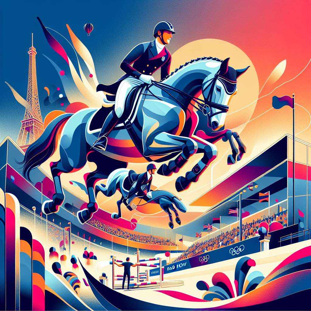Team GB Shines with Stellar Performances by Hester and Moody in Paris 2024 Dressage Grand Prix- just horse riders