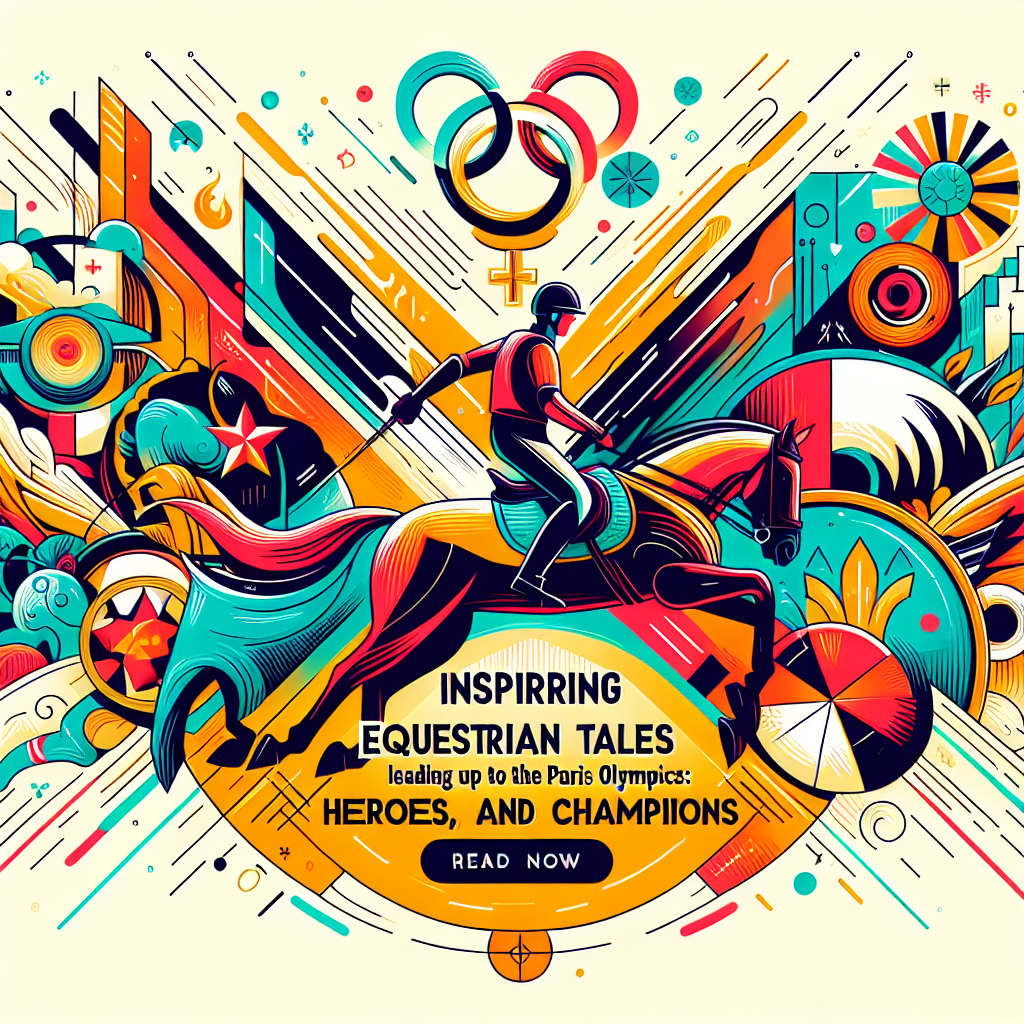 Inspiring Equestrian Tales Leading Up to the Paris 2024 Olympics: Heroes, Rescues, and Champions- just horse riders