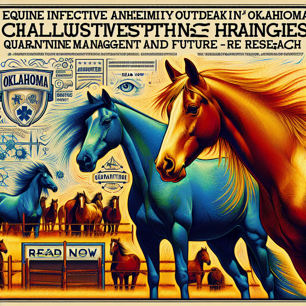 Equine Infectious Anemia Outbreak In Oklahoma Challenges Quarantine Management And Future Research- just horse riders