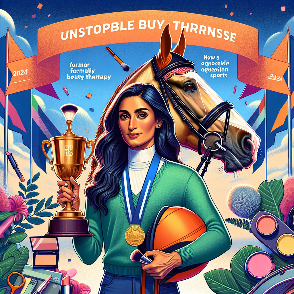 From Beauty Therapist to Equestrian Champion: Sophie Openshaw's Unstoppable Journey at the 2024 RIHS- just horse riders