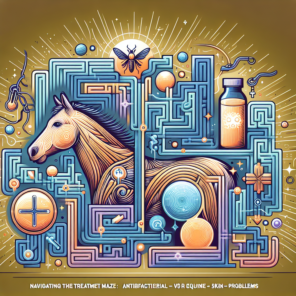 Navigating the Treatment Maze: Antibacterial vs Antifungal Remedies for Equine Skin Problems- just horse riders