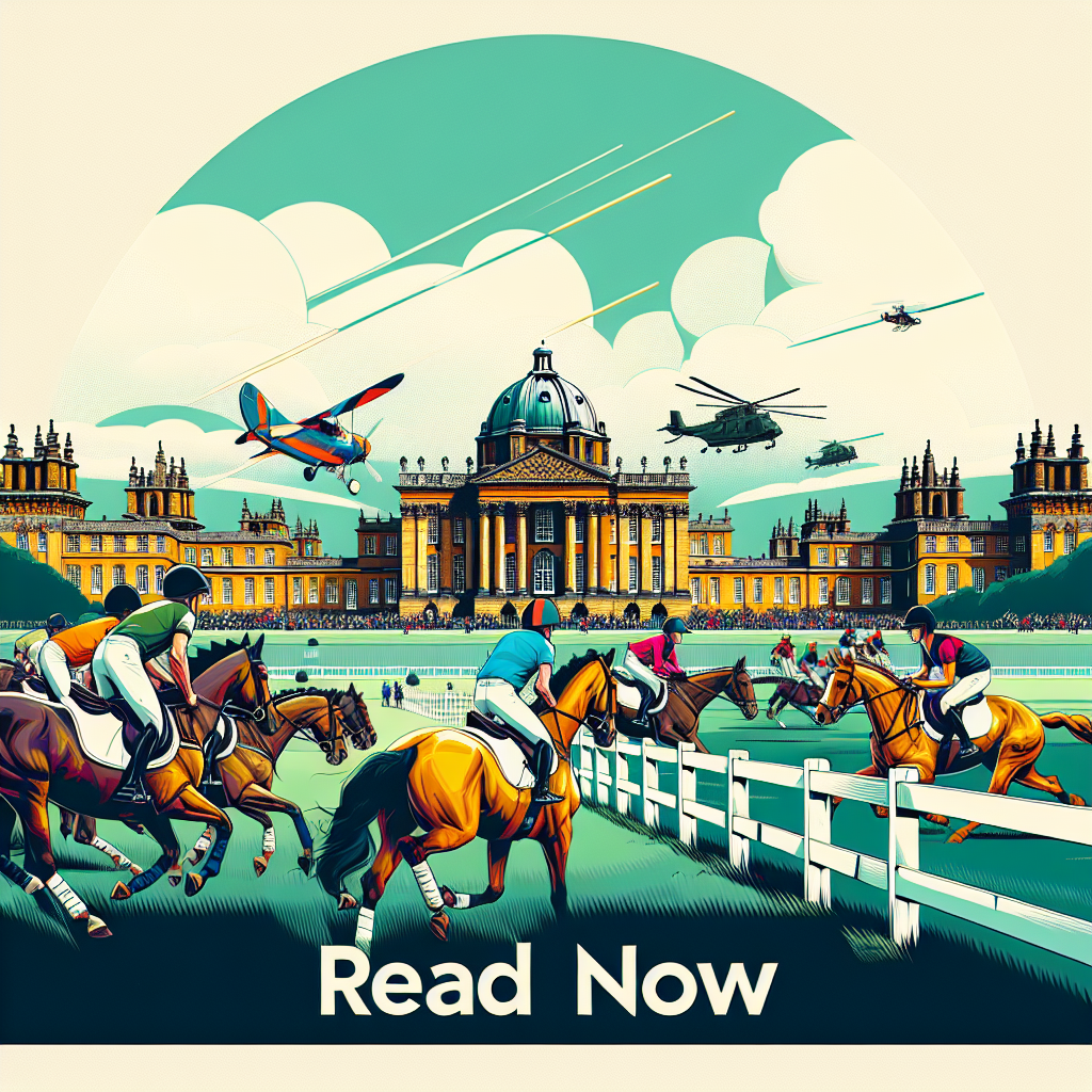 Blenheim Palace International Horse Trials A Rich Tapestry Of Equestrian Tradition And Modern Sport- just horse riders
