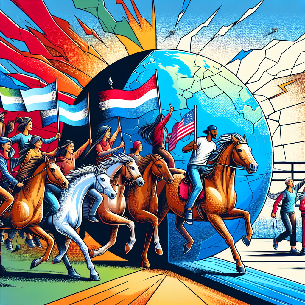 Horse Lovers Lead The Charge: Building Bridges In A Divided World- just horse riders