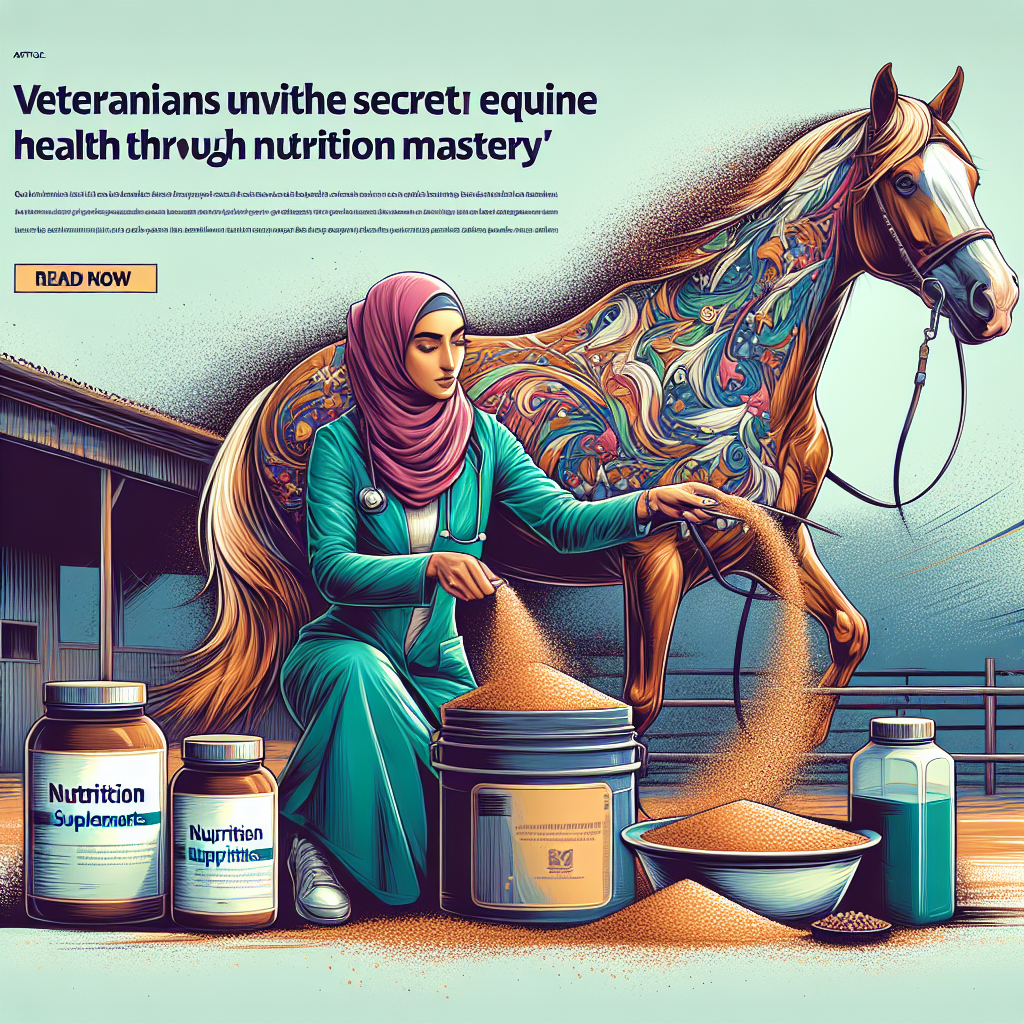 Veterinarians Unveiled The Secret To Equine Health Through Nutrition Mastery- just horse riders