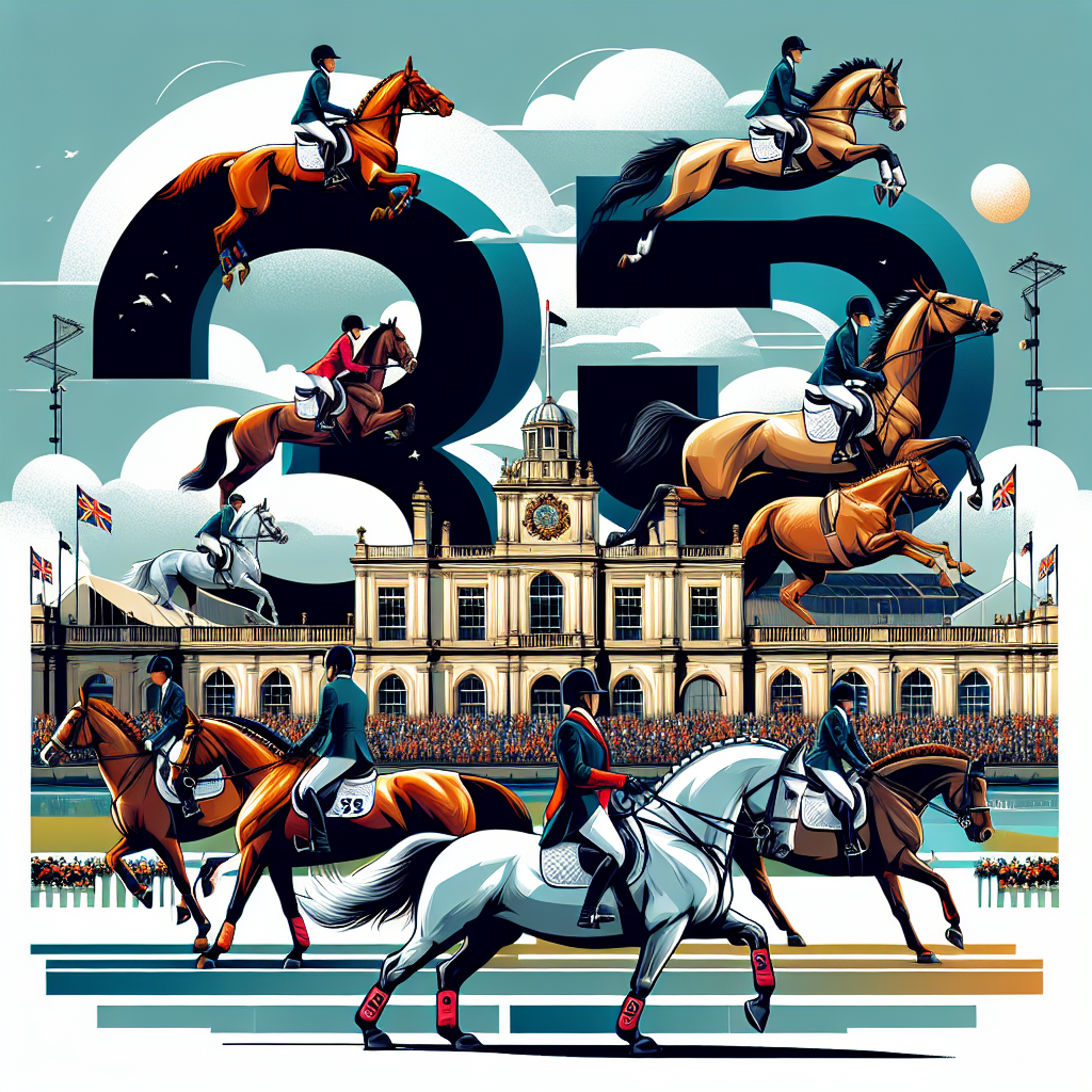 Celebrating 35 Years Of Equestrian Prestige At The Agria Blenheim Palace International Horse Trials- just horse riders