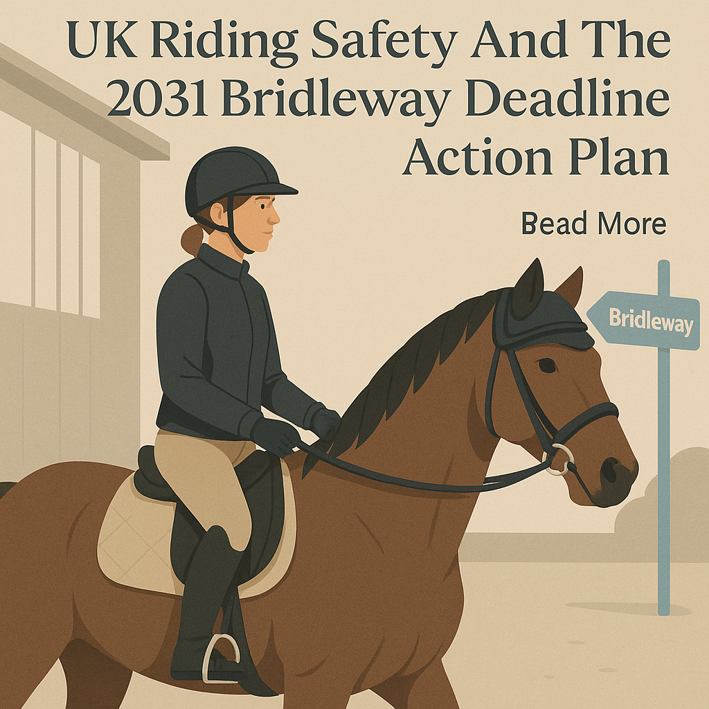 UK Riding Safety And The 2031 Bridleway Deadline Action Plan- just horse riders
