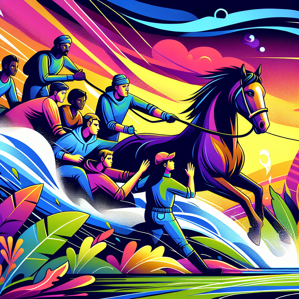 The Heroic Rescue of Storm: How Community Unity Saved a Horse from Distress- just horse riders