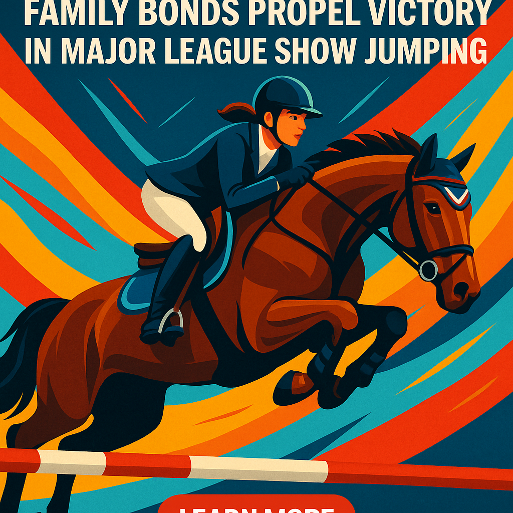 Maccabi United's Triumph: Family Bonds Propel Victory In Major League Show Jumping- just horse riders