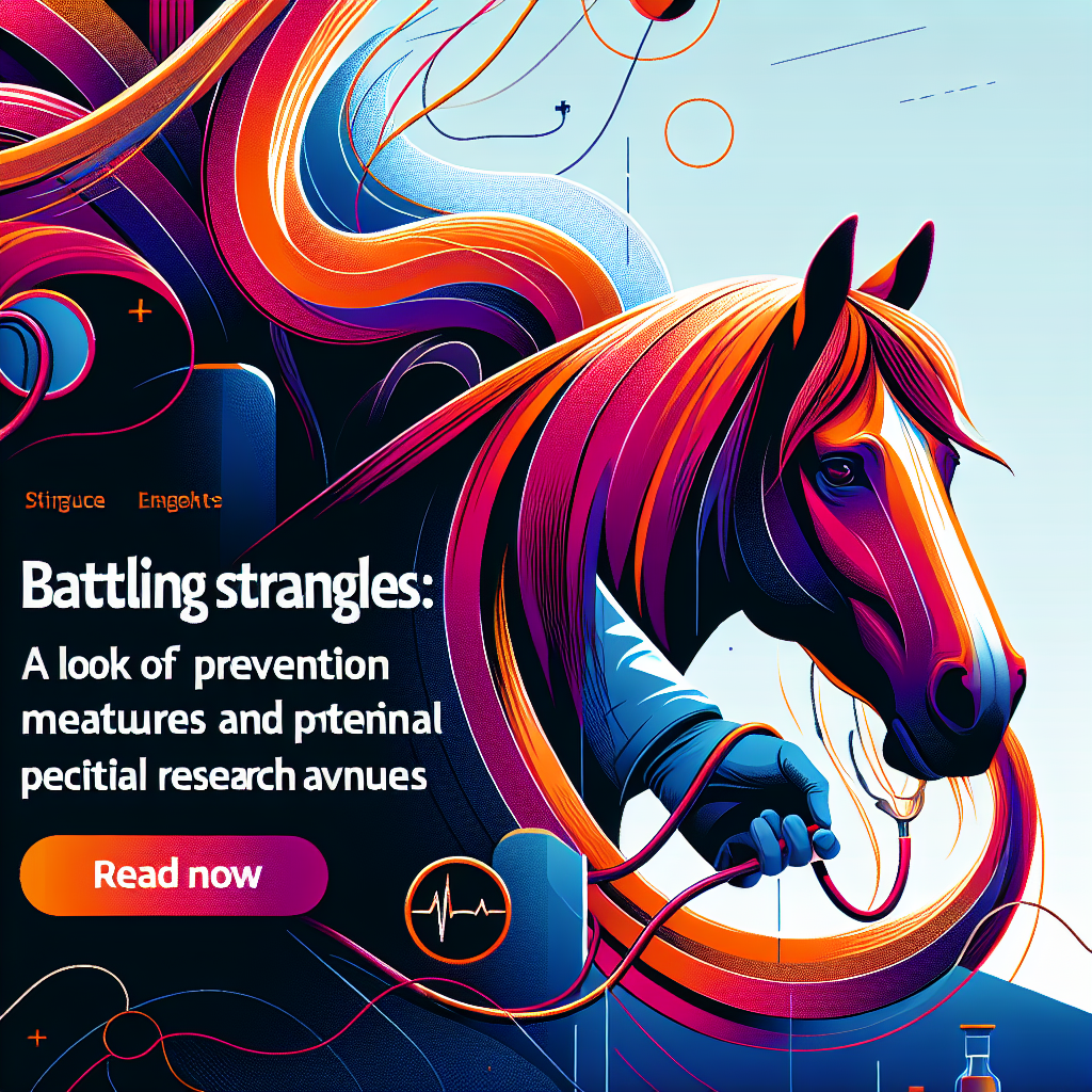 Battling Strangles in Horses: A Look at Prevention Measures and Potential Research Avenues- just horse riders