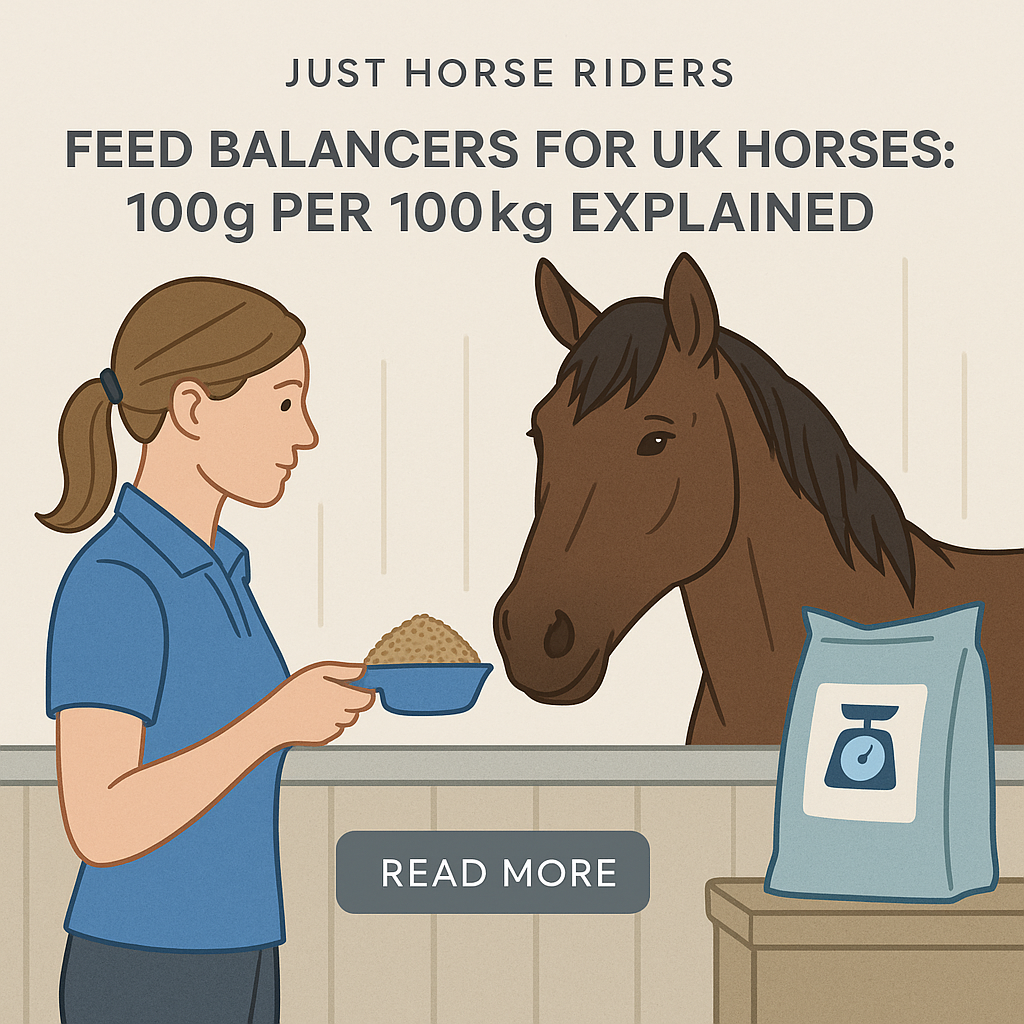 Feed Balancers For UK Horses: 100g Per 100kg Explained- just horse riders