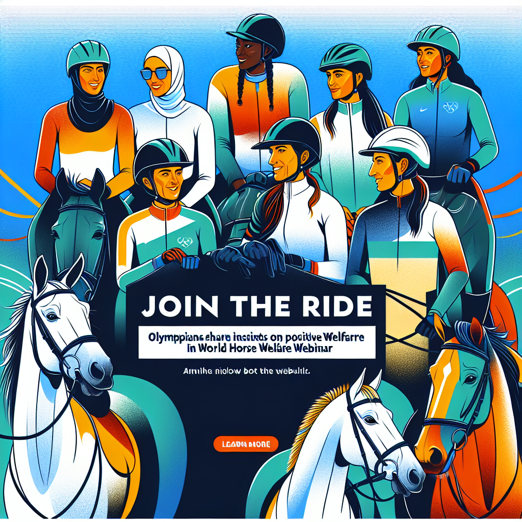 Join the Ride: Olympians Share Insights on Positive Welfare for Sports Horses in World Horse Welfare Webinar- just horse riders