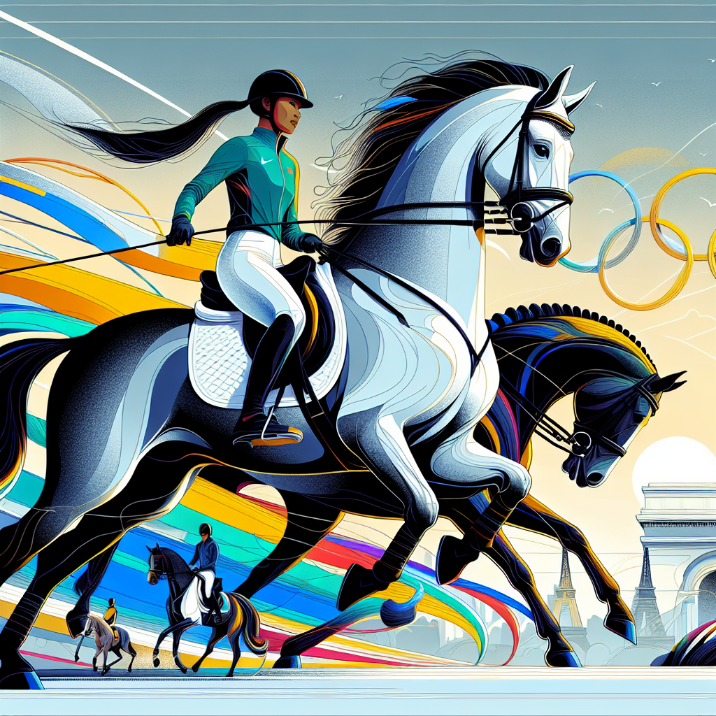 Olympic Dressage 2024: Meet the Riders and Horses Poised for Glory in Paris- just horse riders
