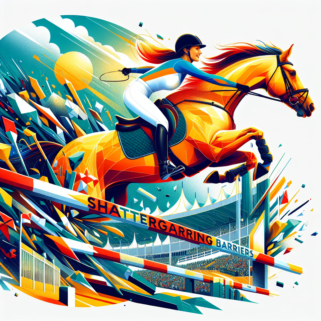Sophie Hinners Shatters Barriers with Historic FEI World Cup Win in Verona- just horse riders