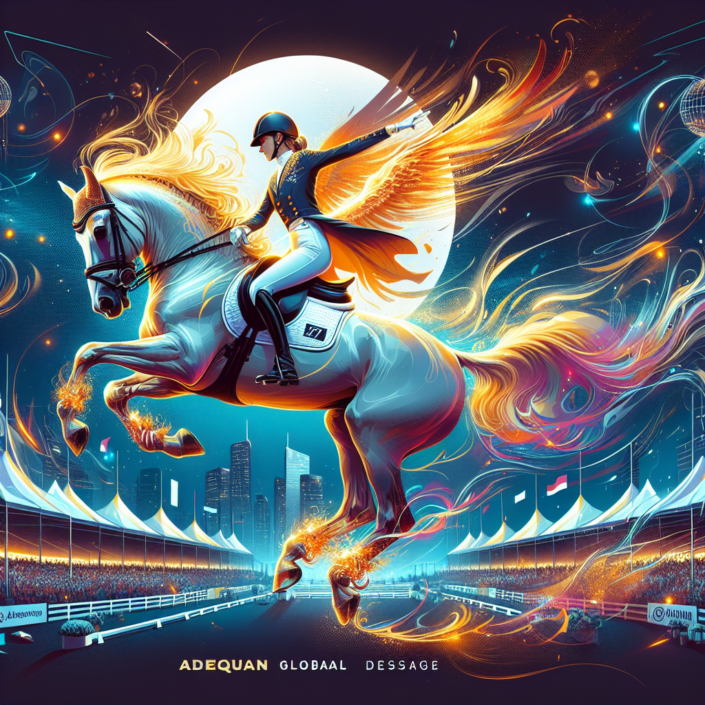 Anna Marek And Fire Fly Dazzle At Adequan Global Dressage Festival- just horse riders