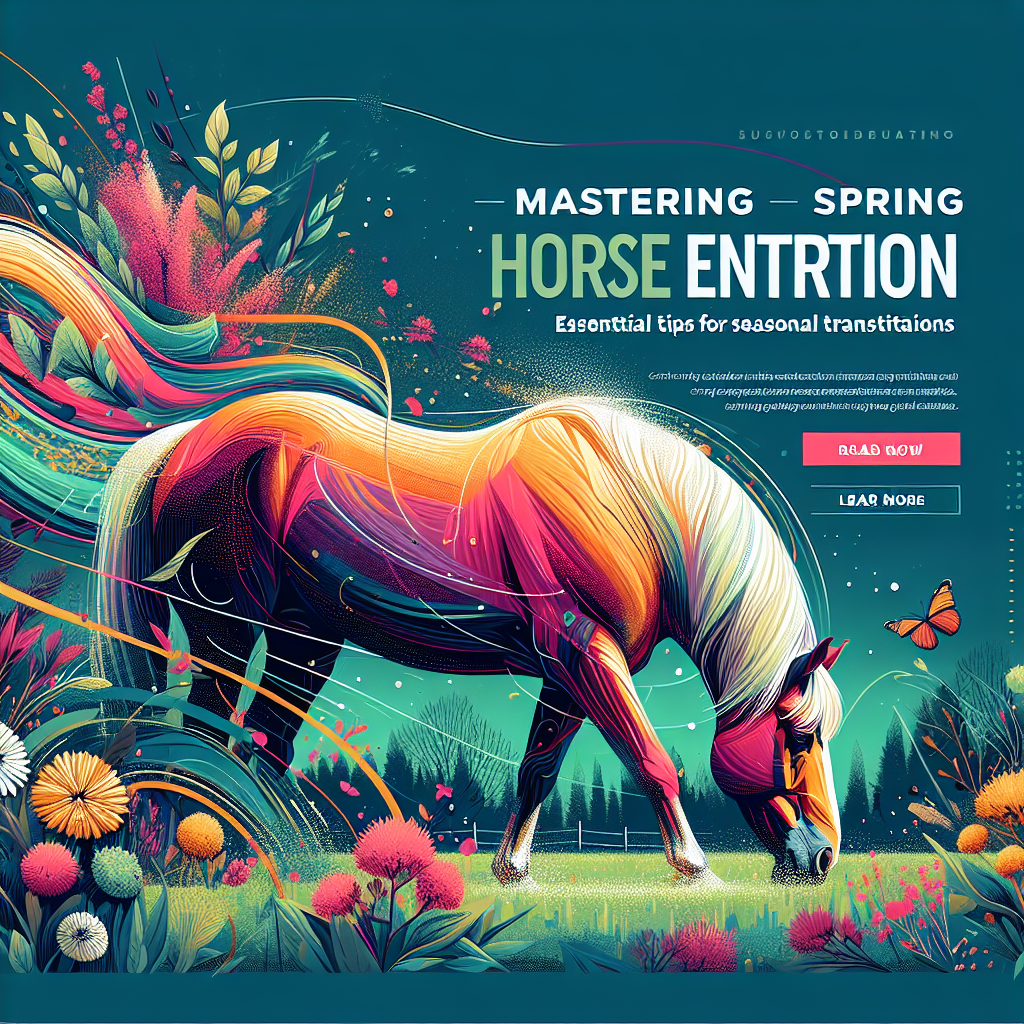 Mastering Spring Horse Nutrition Essential Tips For Seasonal Transitions- just horse riders